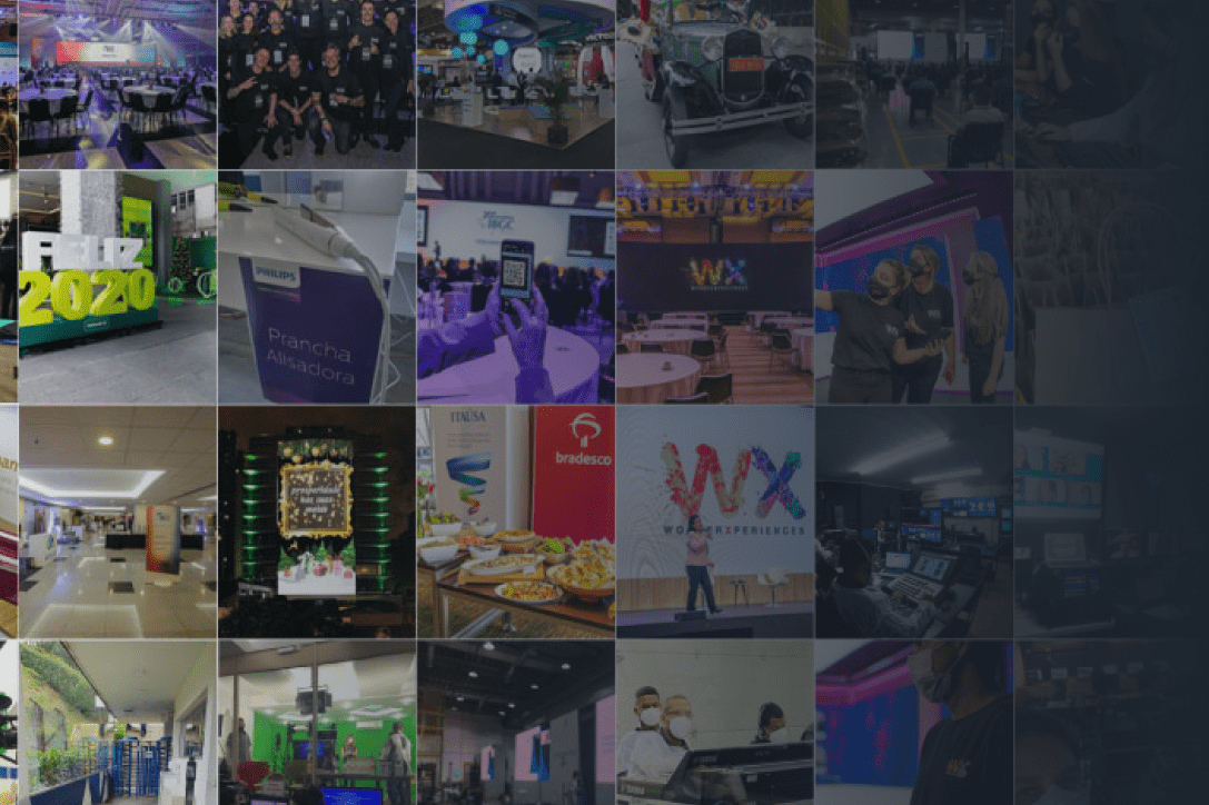 Fotos dos cases em um grid